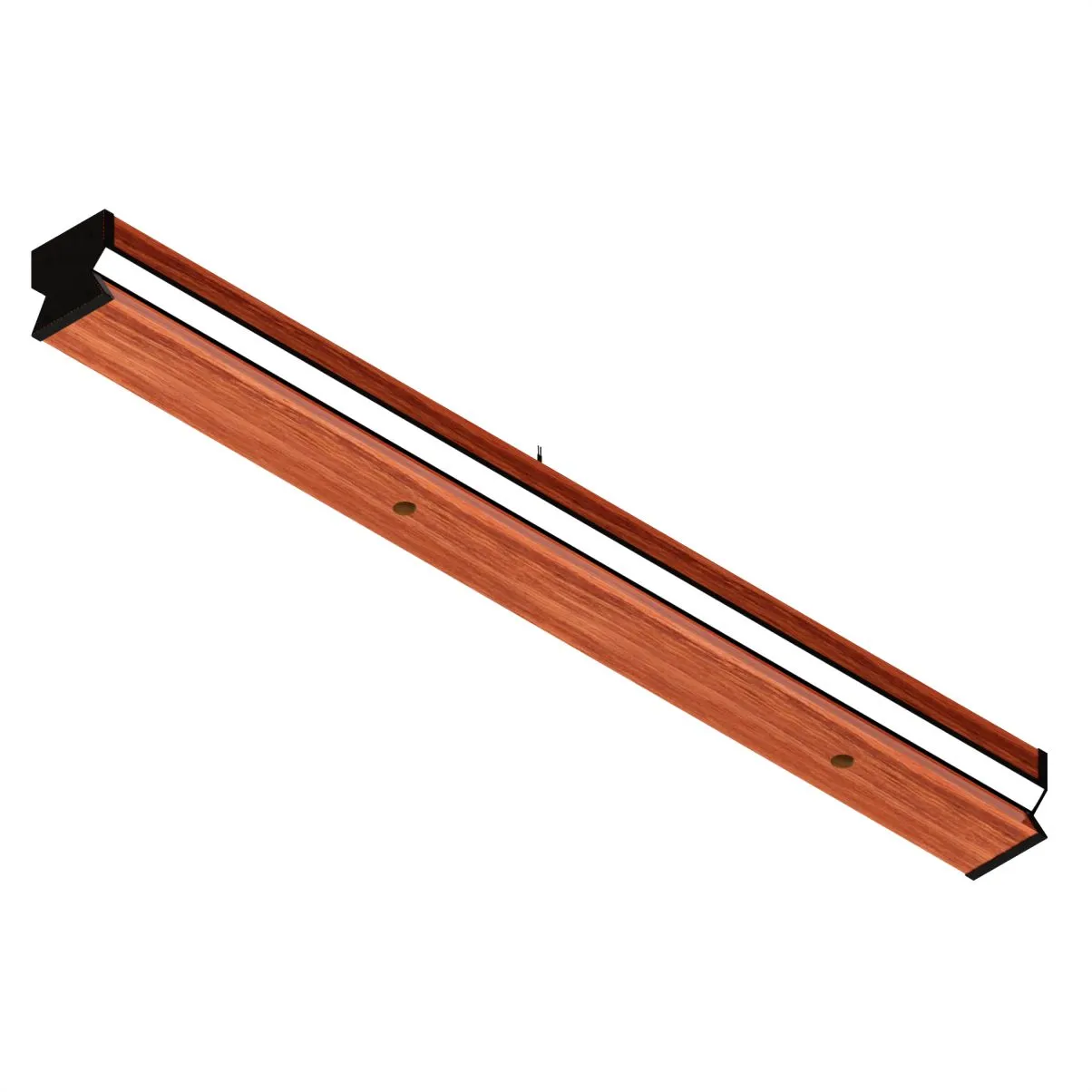 Luminária Led Ônix 36w 4000lm Bivolt Madeira Maciça