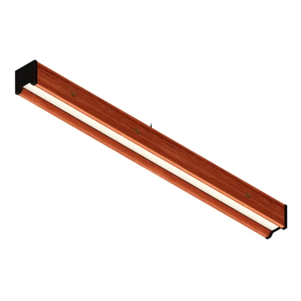 Luminária Led Rubi 36w 4000lm Bivolt Madeira Maciça - Imagem 4