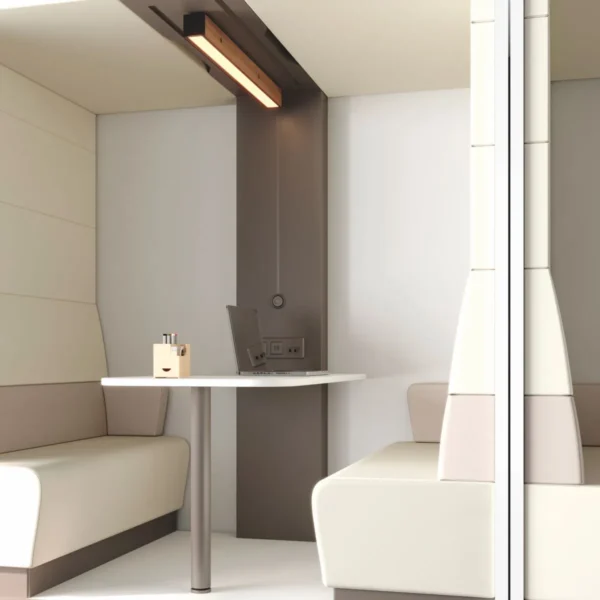 Luminária Led Safira 36w 4000lm Bivolt Madeira Maciça - Imagem 11