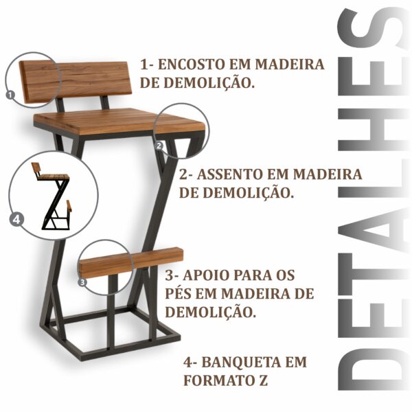 Banqueta Mianmar - Imagem 4
