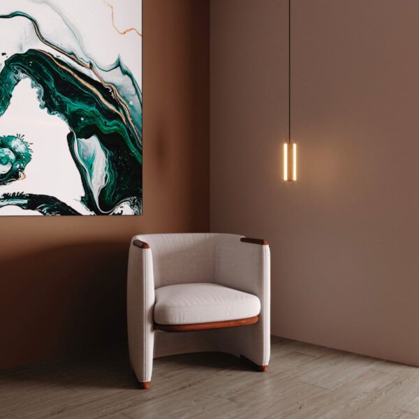 Pendente Led Tóquio 18w 2000lm Bivolt de Madeira Maciça Rústica de Demolição - Imagem 6