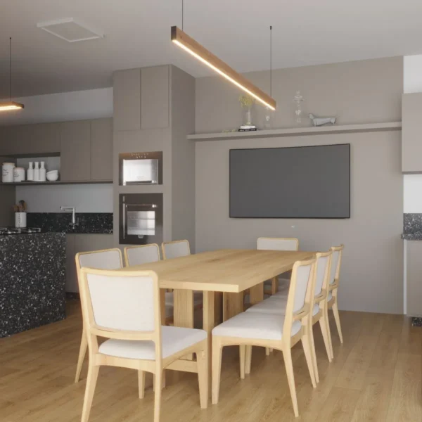 Pendente Led Cristal 28w 2800lm Bivolt Madeira Maciça - Imagem 11