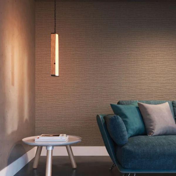 Pendente Led Havaí 36w 4000lm Bivolt Madeira Maciça - Imagem 11