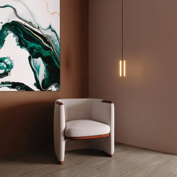 Pendente Led Tóquio 18w 2000lm Bivolt Madeira Maciça - Imagem 11