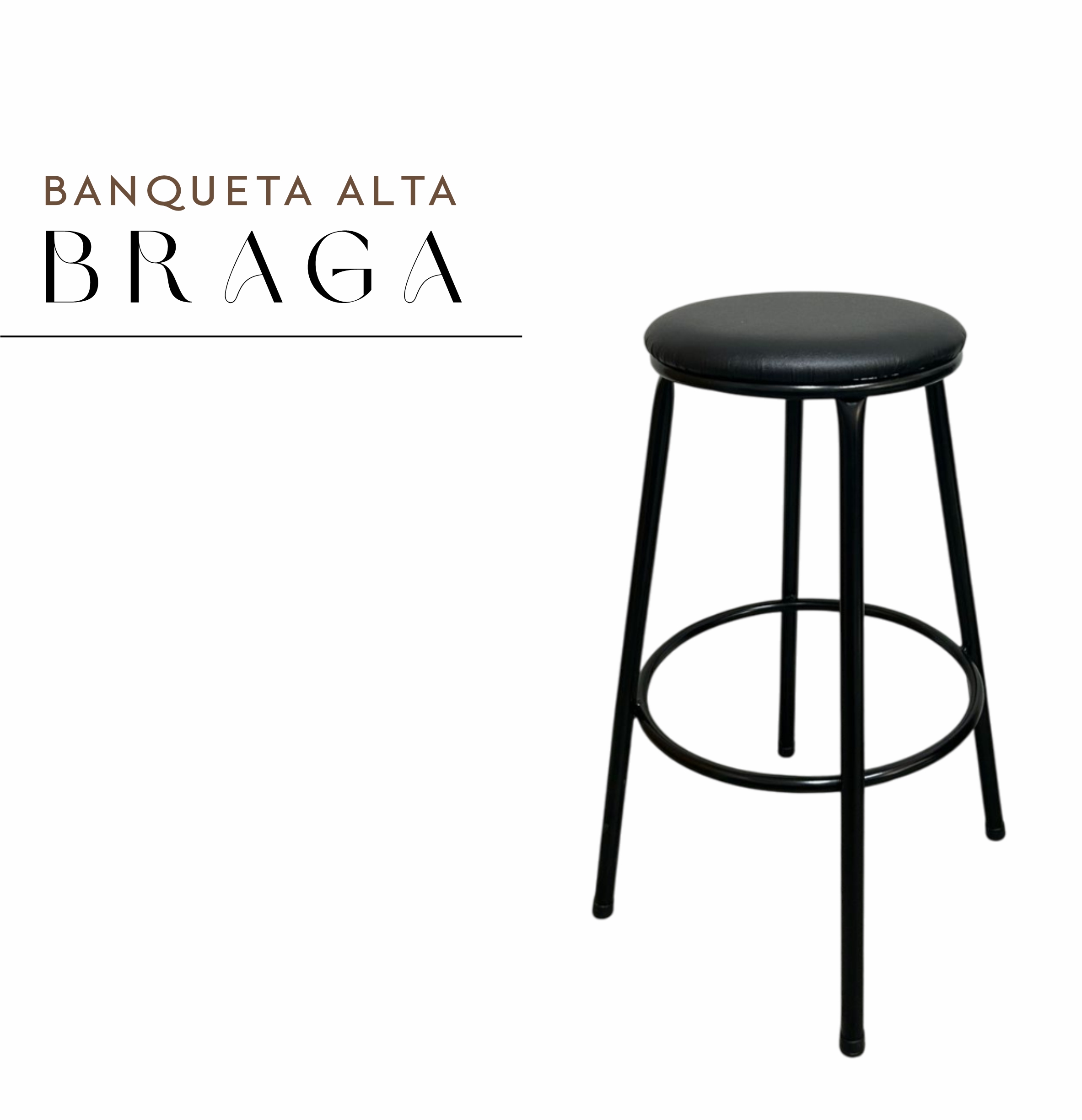 Banqueta Alta Braga