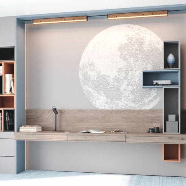 Luminária Led Jade 36w 4000lm Bivolt de Madeira Maciça Rústica de Demolição - Imagem 6